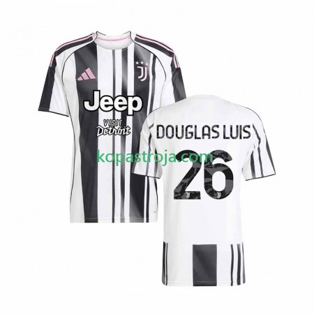 Billiga Fotbollströjor Juventus Douglas Luiz 26 Hemma tröja 2025/26 Kortärmad